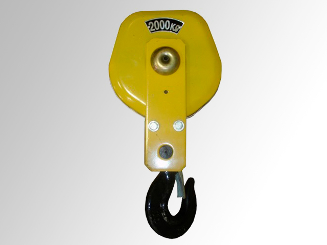 Крюковая подвеска одноблочная ПК-0,5-4А-1-120-6,3