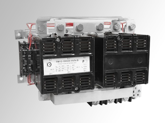 Пускатель ПМ12-100500-УХЛ4В, Uкат =24В, 40В, 110В, 220В, 380В