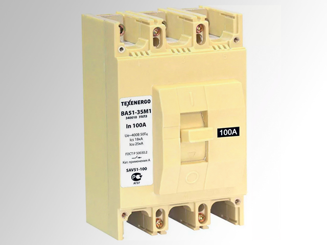 Автоматический выключатель ВА51-35М2-340010-20 УХЛ3 IP-20
